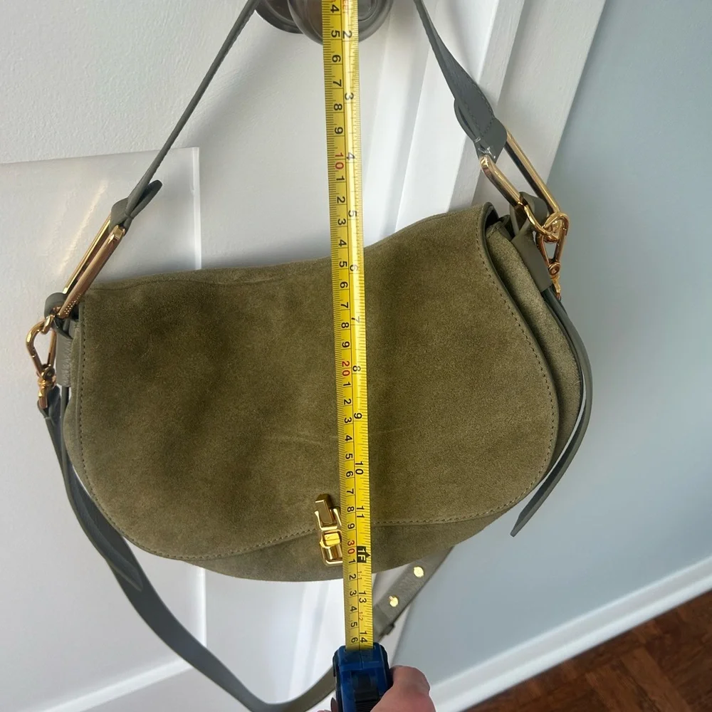 Coccinelle Suede + Leather 2 Way Bag - Picture 4 of 16